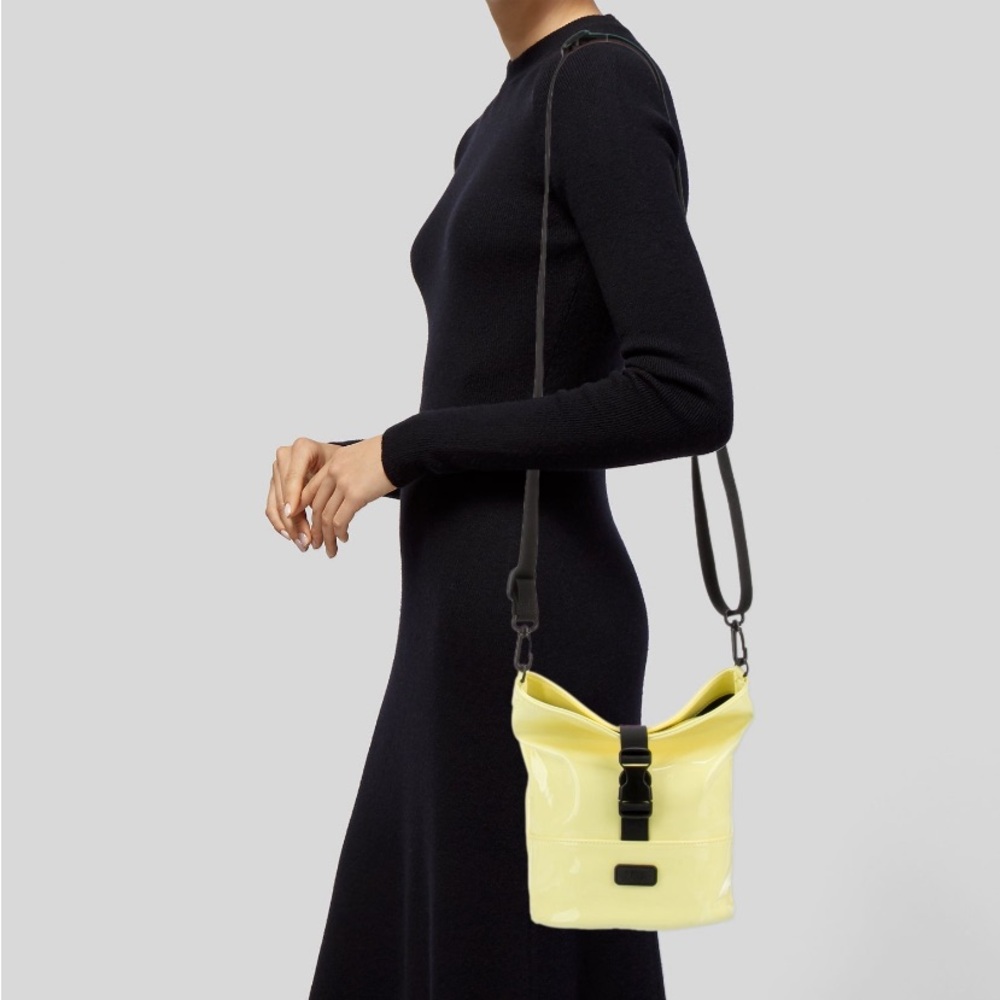 UGG Yellow PVC with Modern DesignBAG HAS BLACK HARDWARE